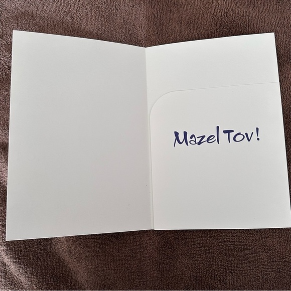 FOUR (4) Bar Mitzvah Cards Tree of Life Unique Hallmark Jewish NEW Vintage Stock - Picture 12 of 12